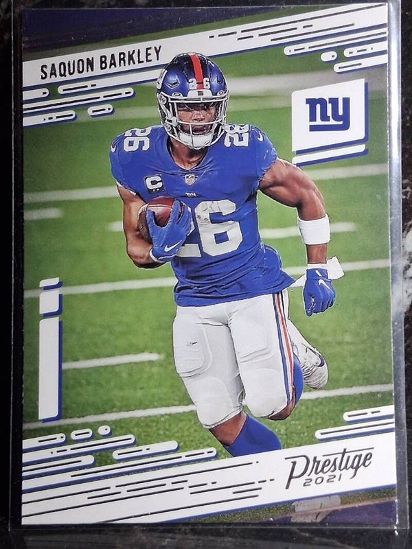 Saquon Barkley 2021 Panini #60 Prestige