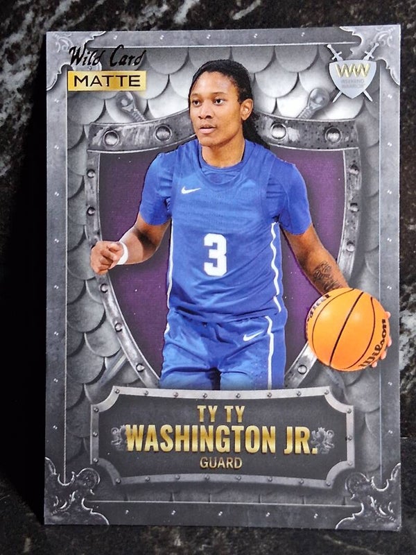Ty Ty Washington 2022-23 Wild Card Matte Weekend Warrior #WW-41