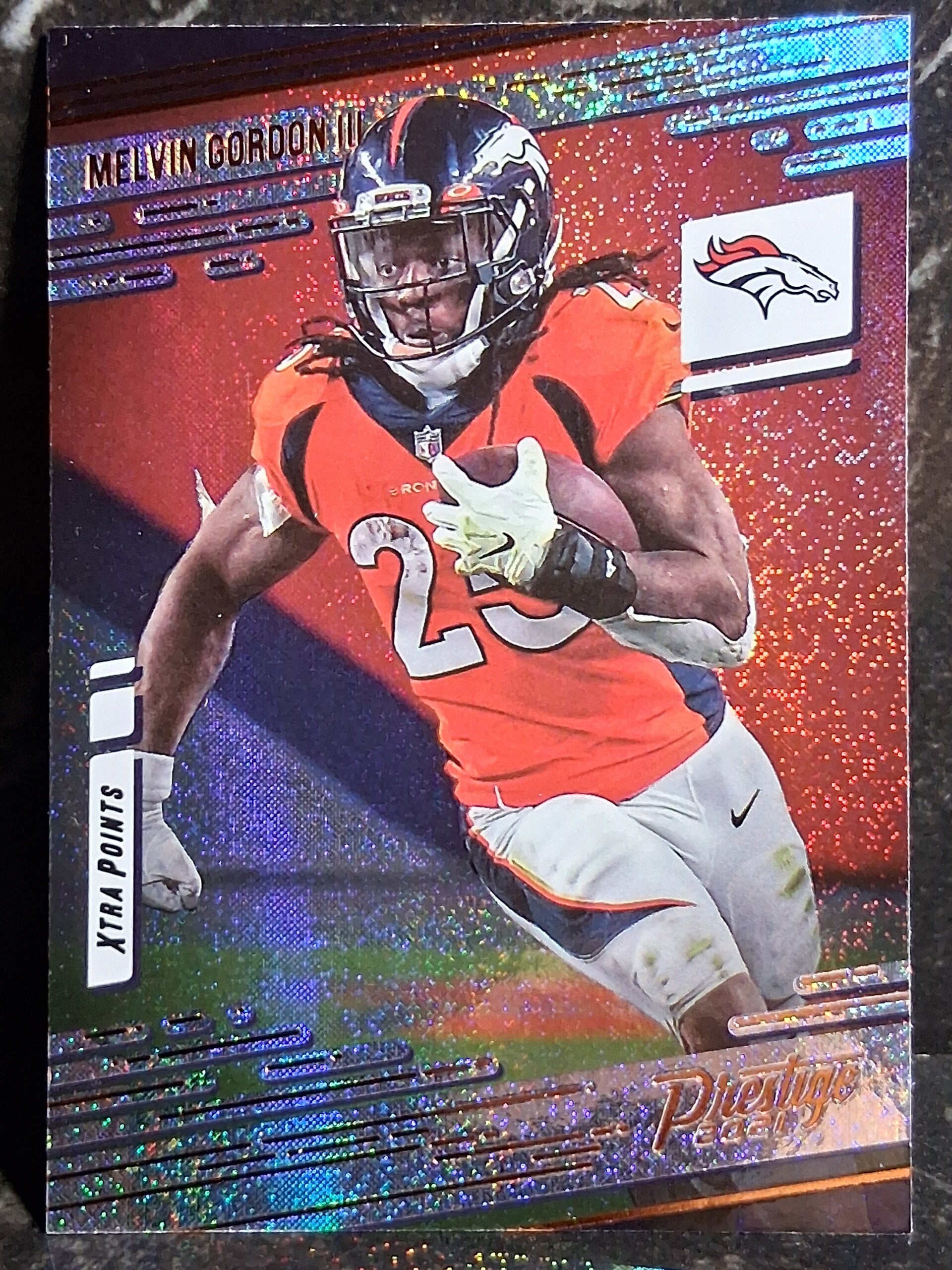 Melvin Gordon III 2021 Prestige Xtra Points