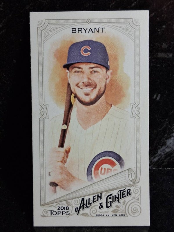 Kris Bryant 2018 Allen & Ginter Mini
