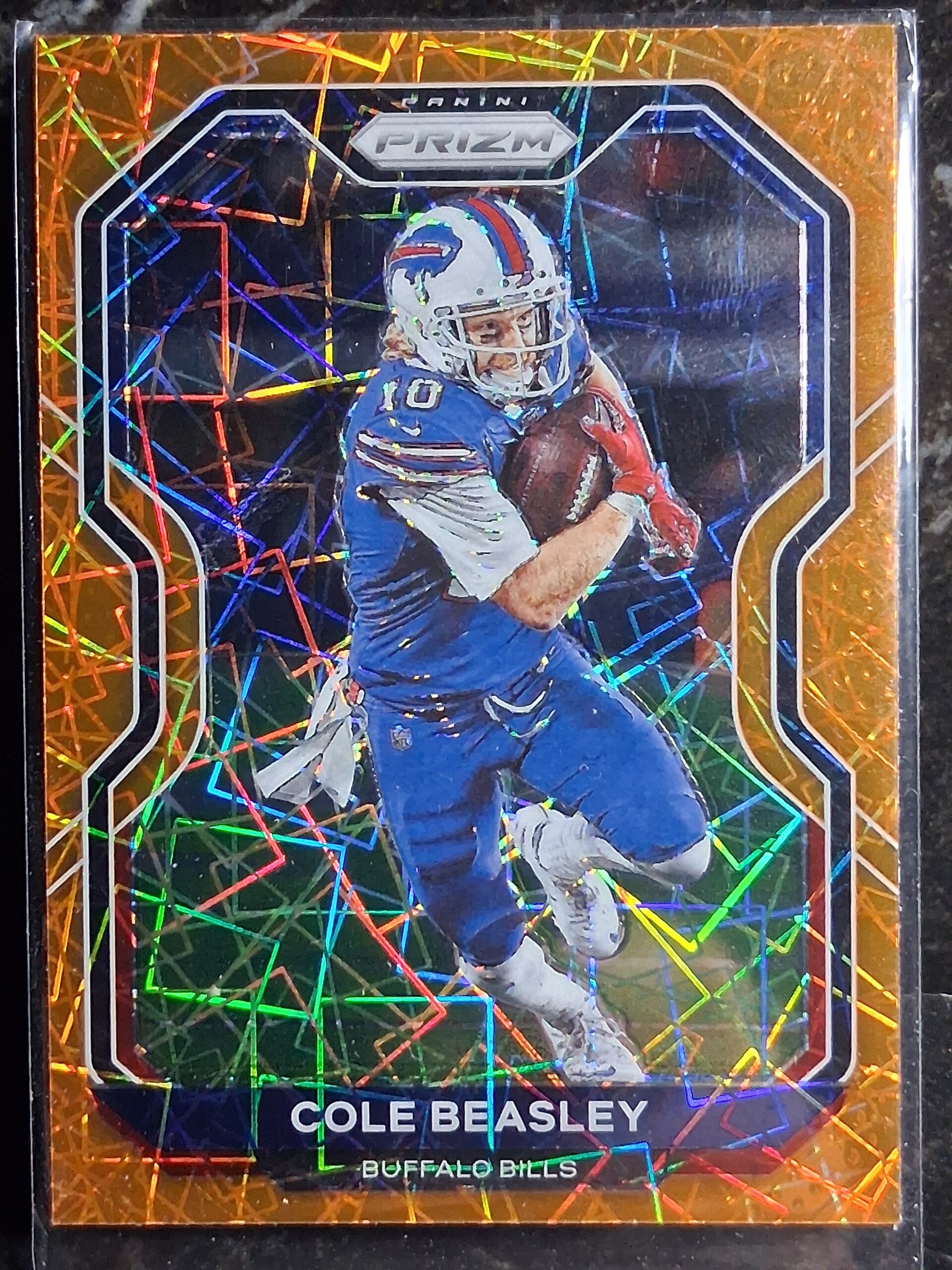 Cole Beasley 2020 Orange #5 Prizm