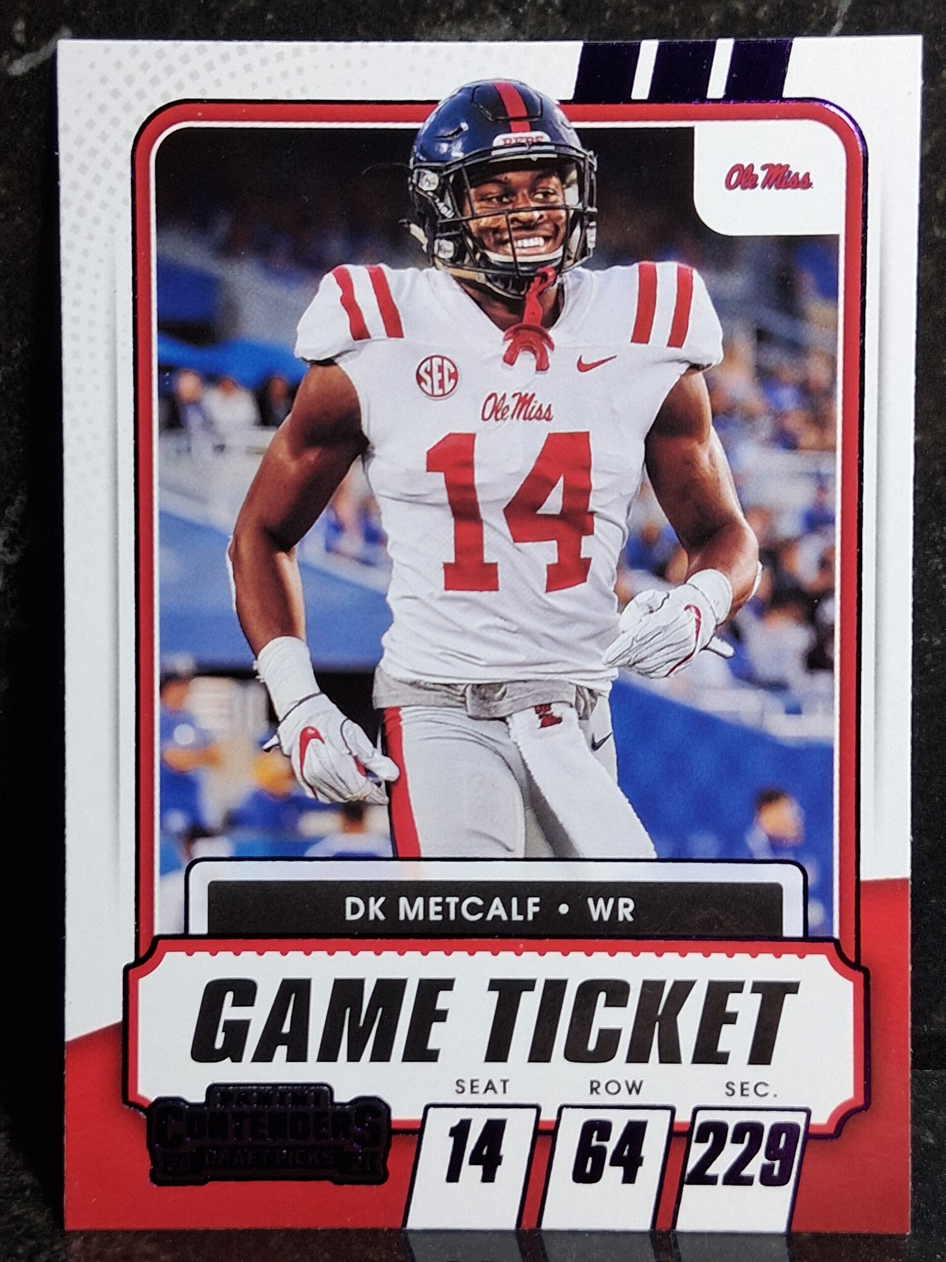 DK Metcalf 2021 Contenders Draft Picks