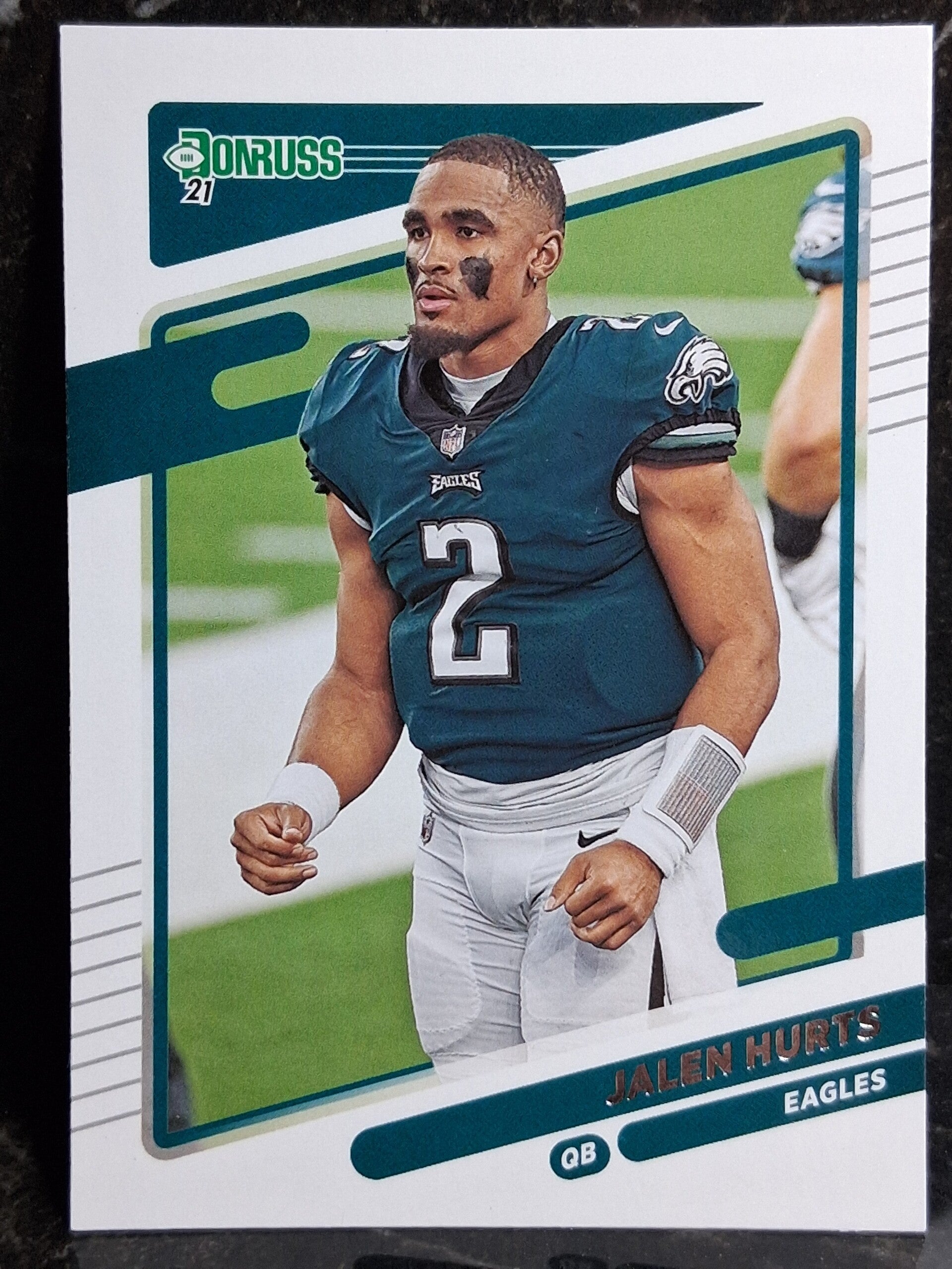 Jalen Hurts No Helmet 2021 Donruss