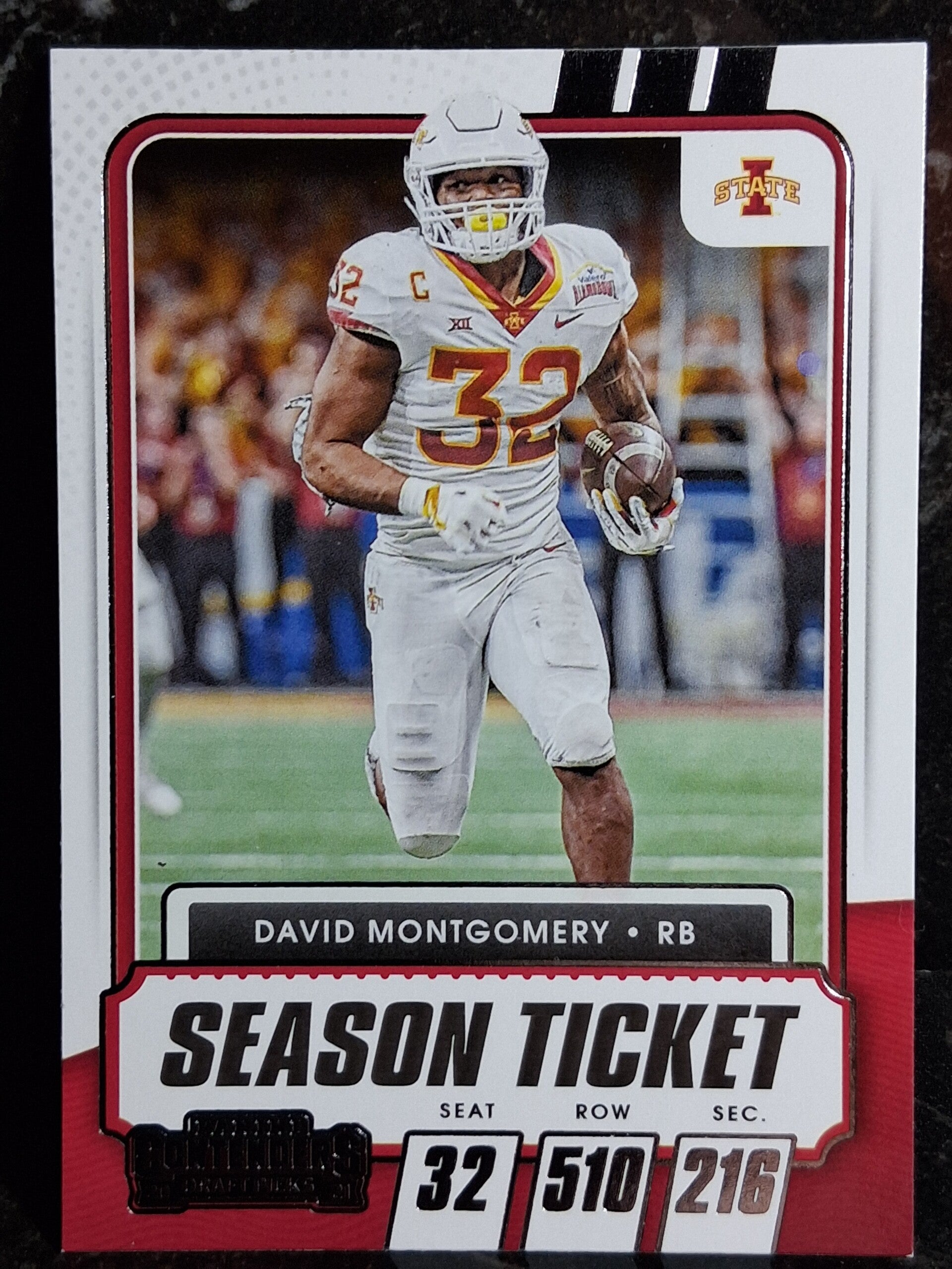 David Montgomery 2021 Contenders Draft Picks