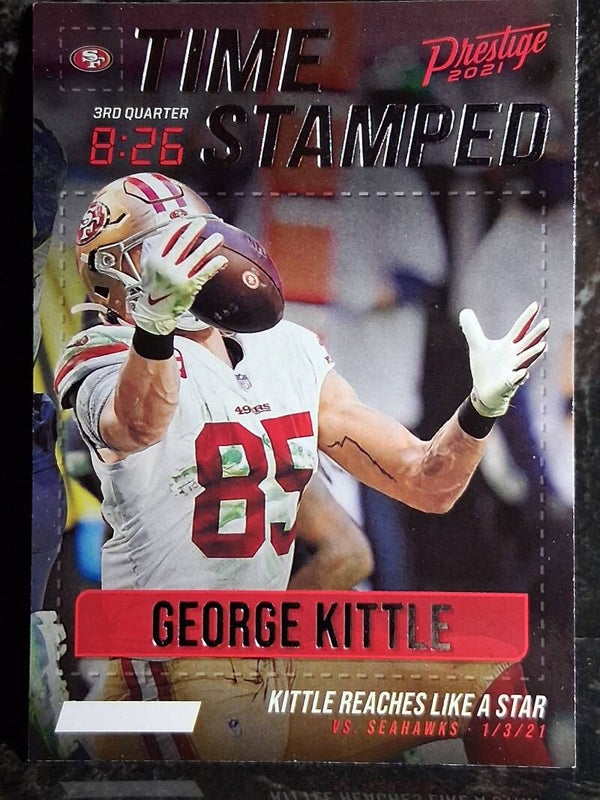 George Kittle Insert 2021 Prestige Time Stamped