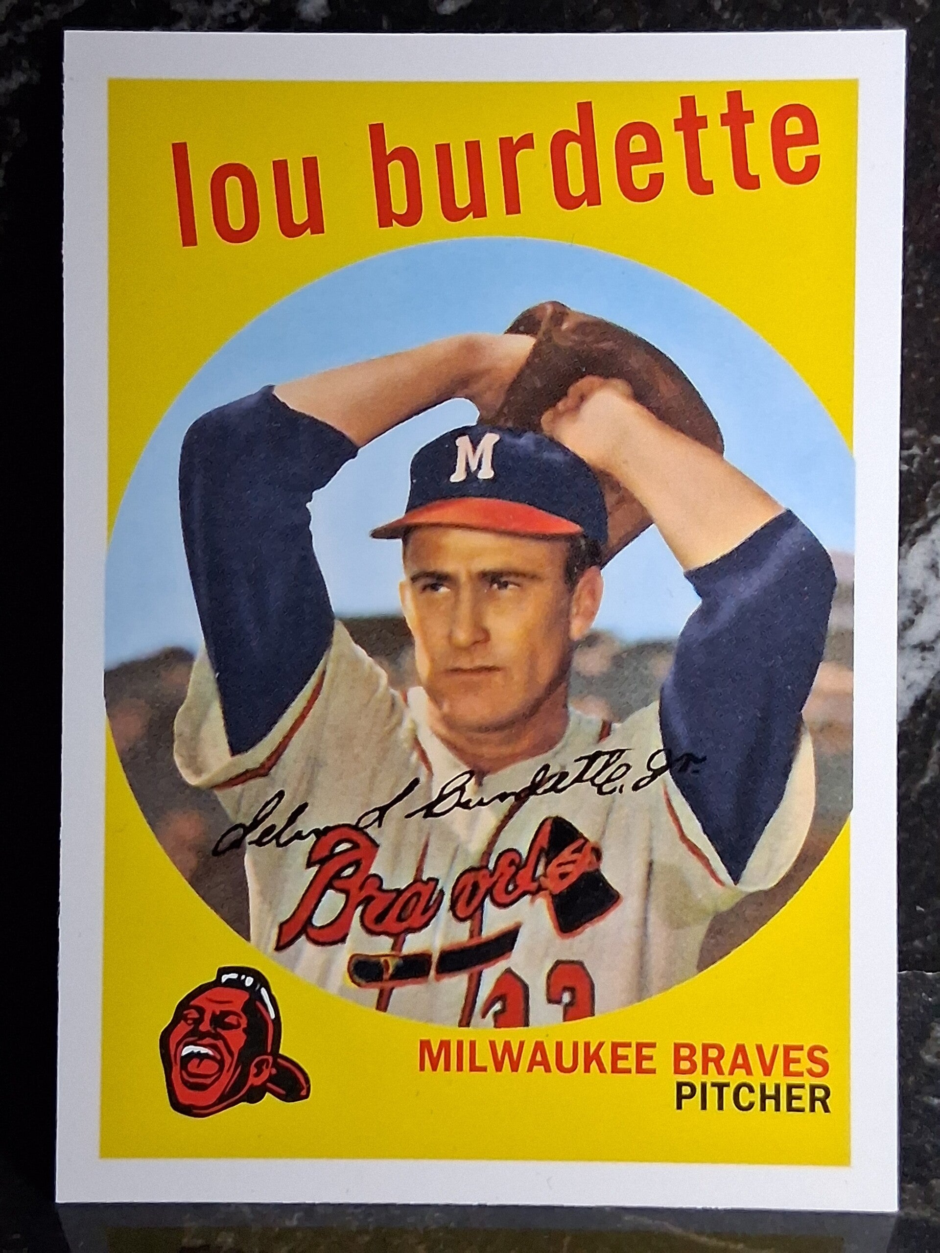 Lou Burdette 2010 Topps