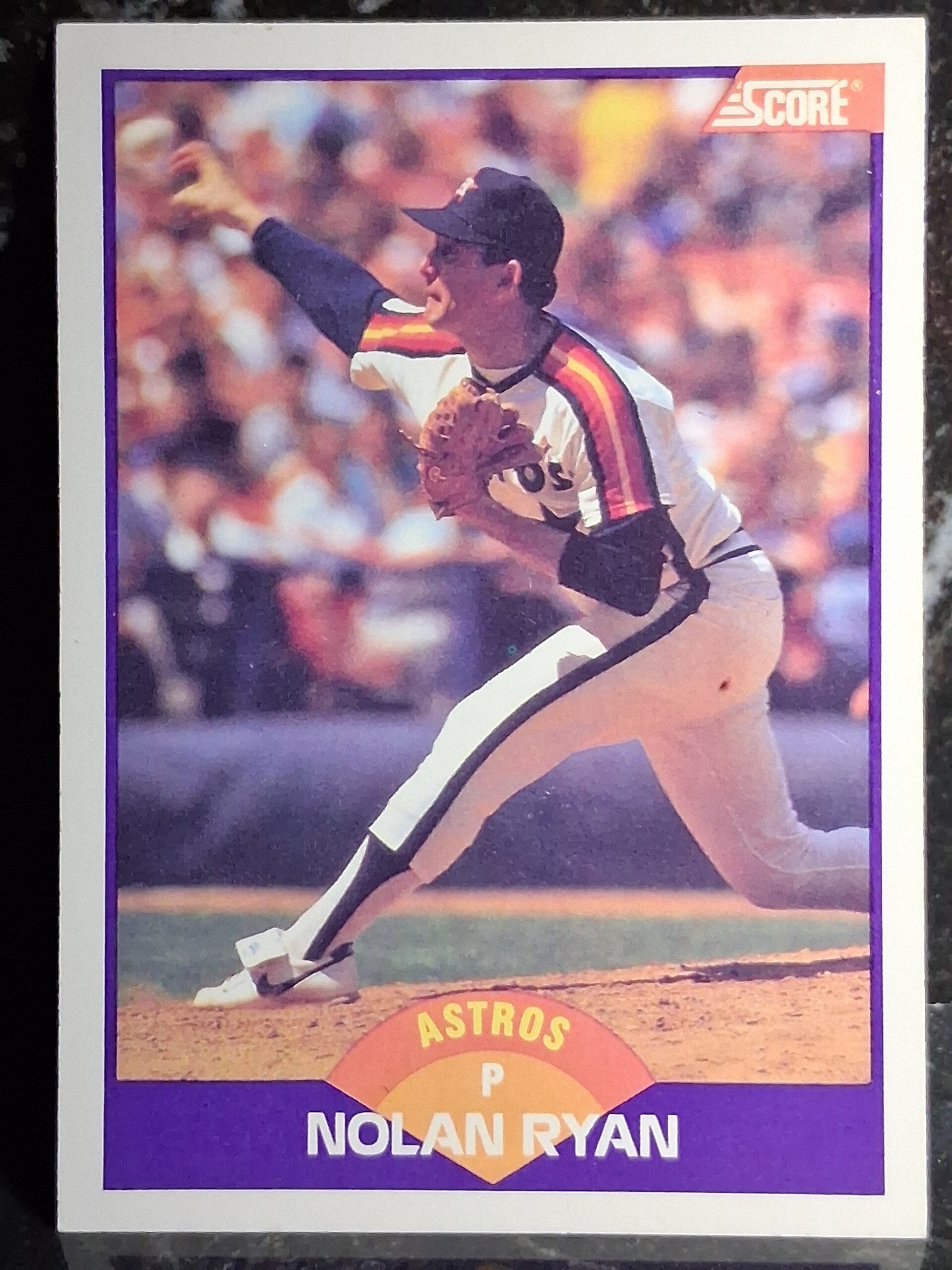 Nolan Ryan 1989 Score