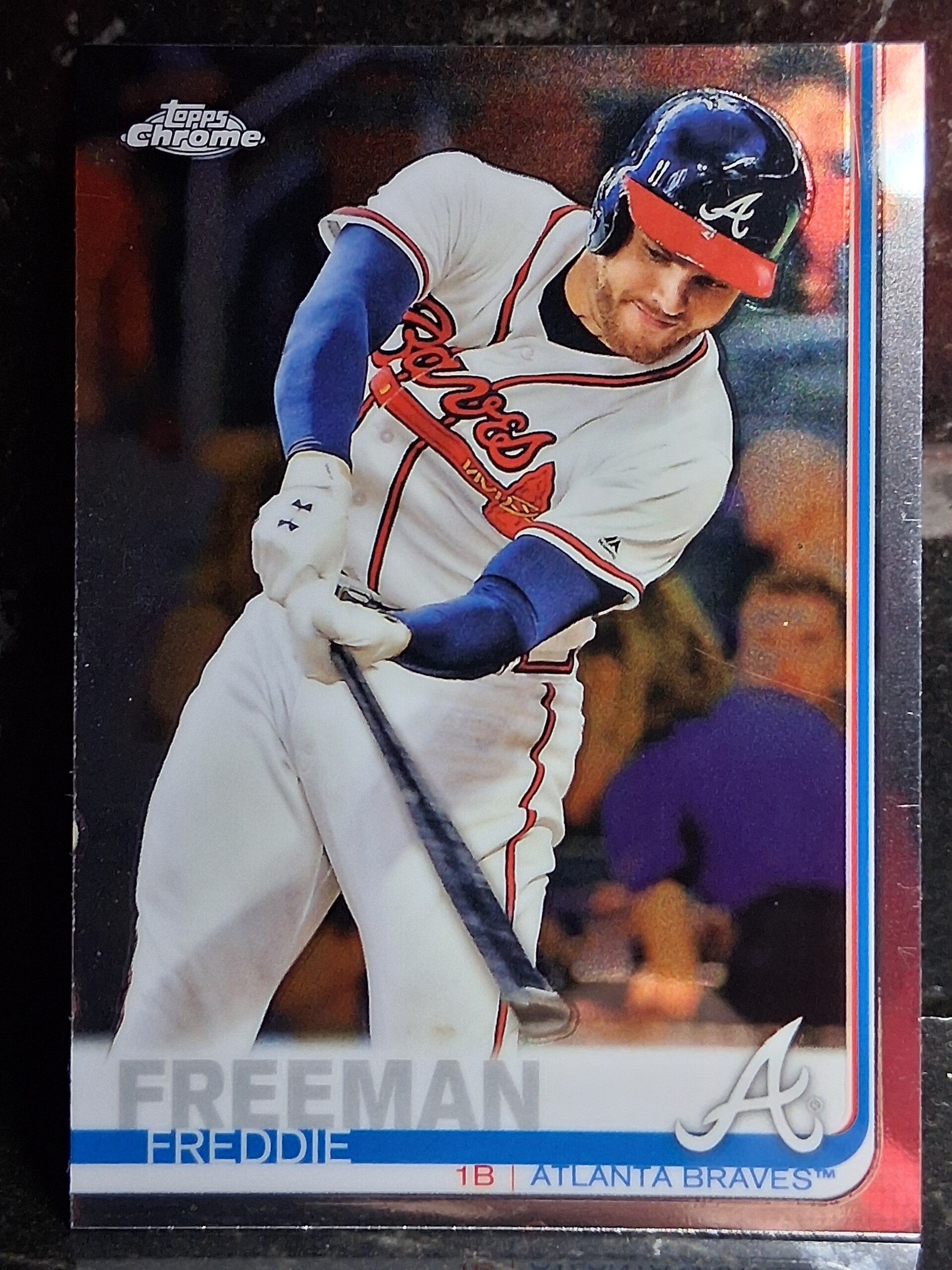Freddie Freeman 2019 Topps Chrome