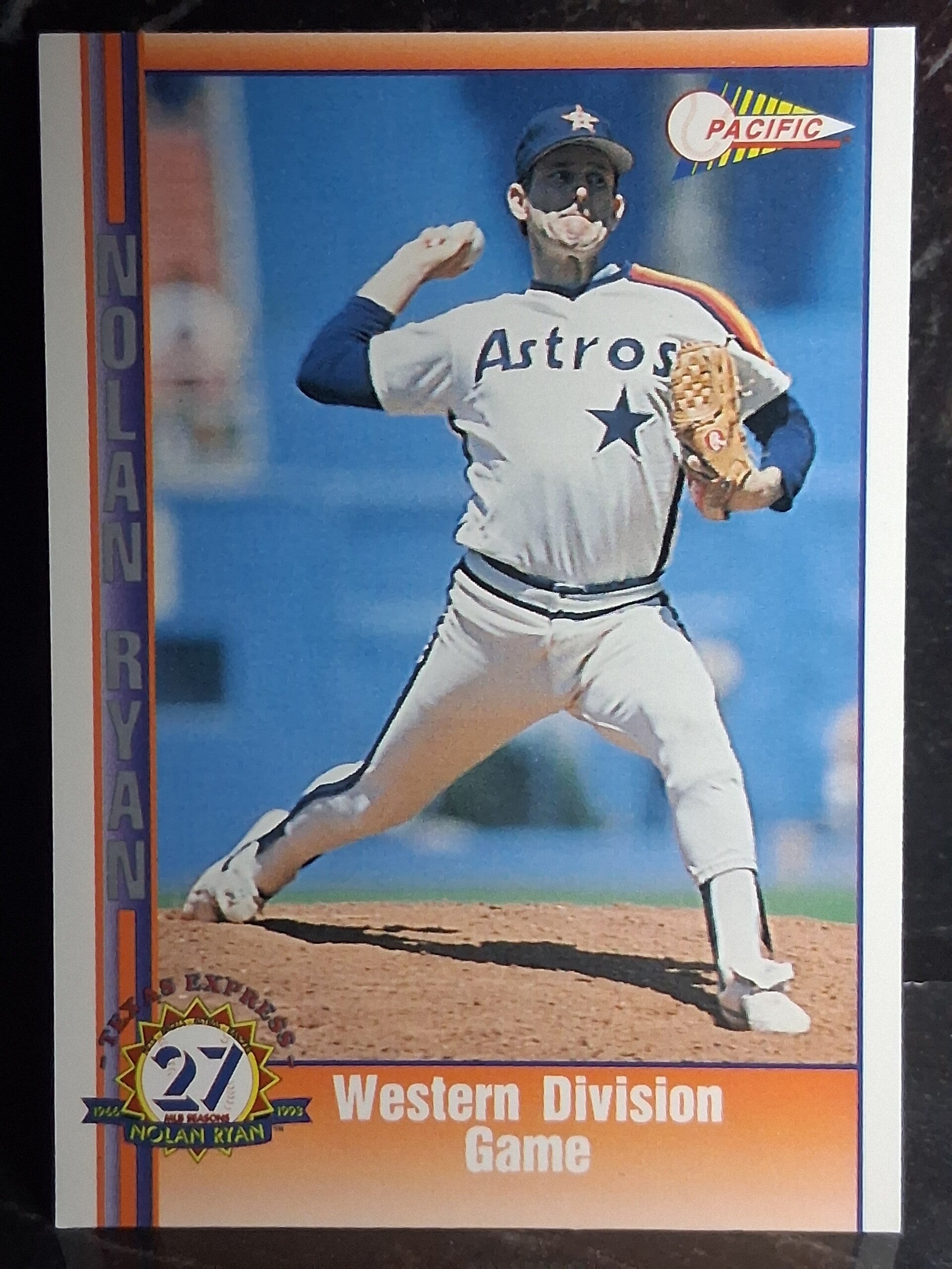Nolan Ryan #145 1991 Werstern Division