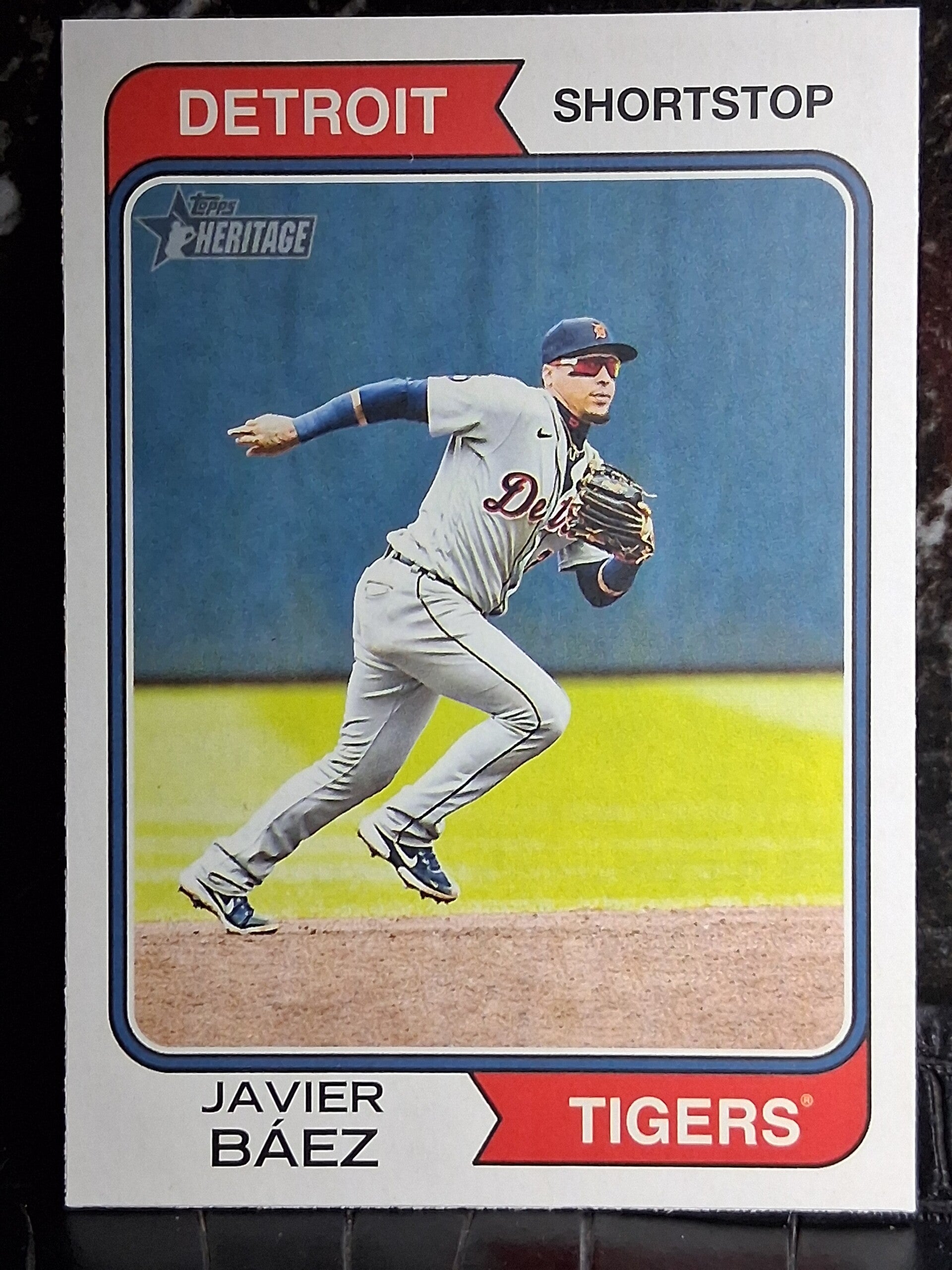 Javier Baez 2023 Topps Heritage