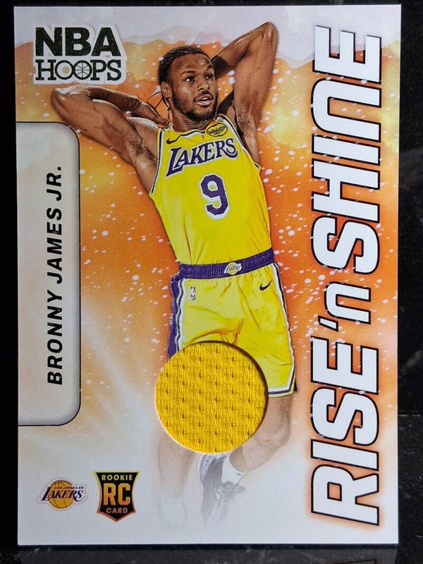 Bronny James Jr.【RC】2024-25 NBA Hoops Rise'n Shine