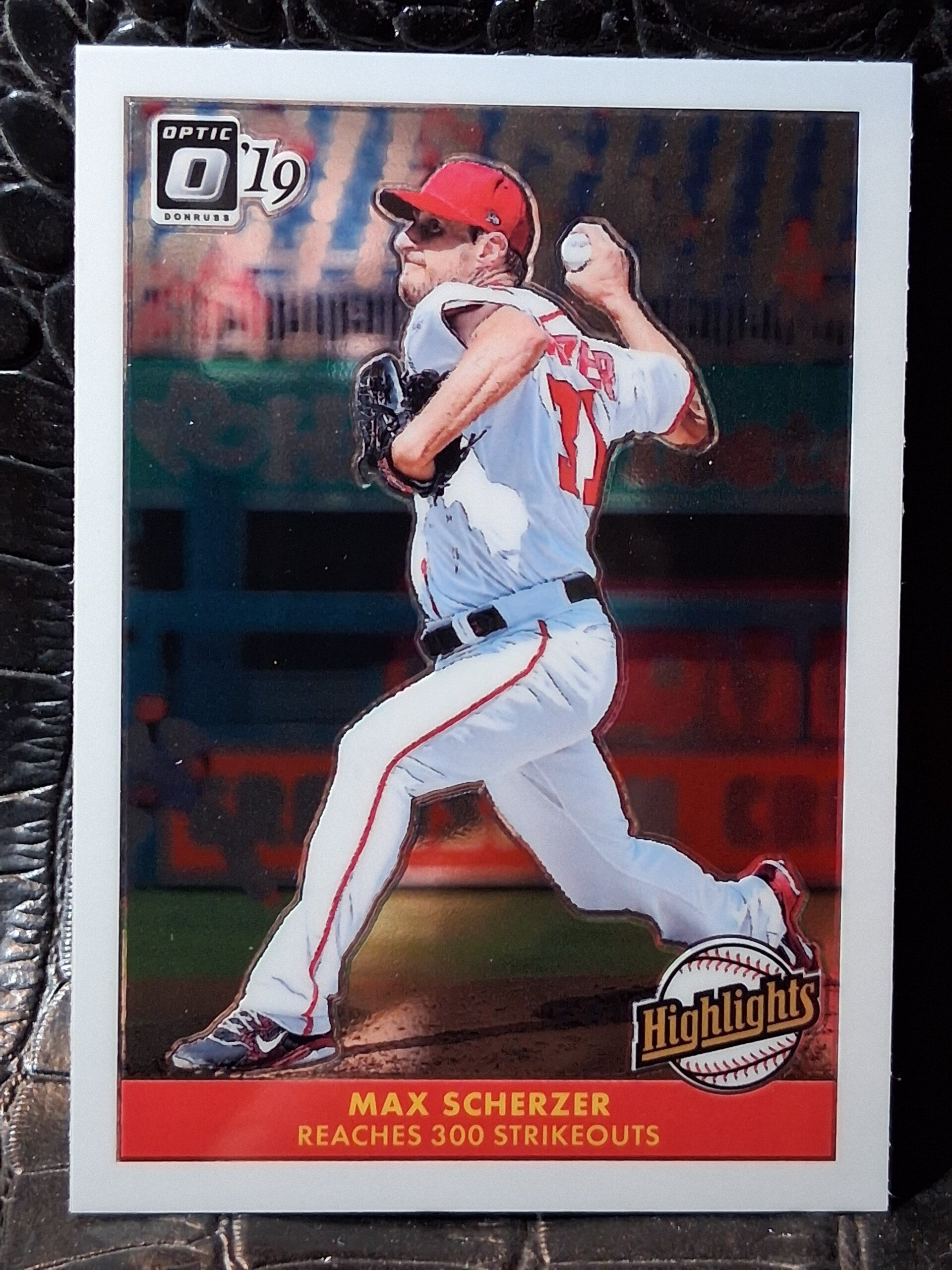 Max Scherzer 2019 Donruss Optic | FCC First Class Cards