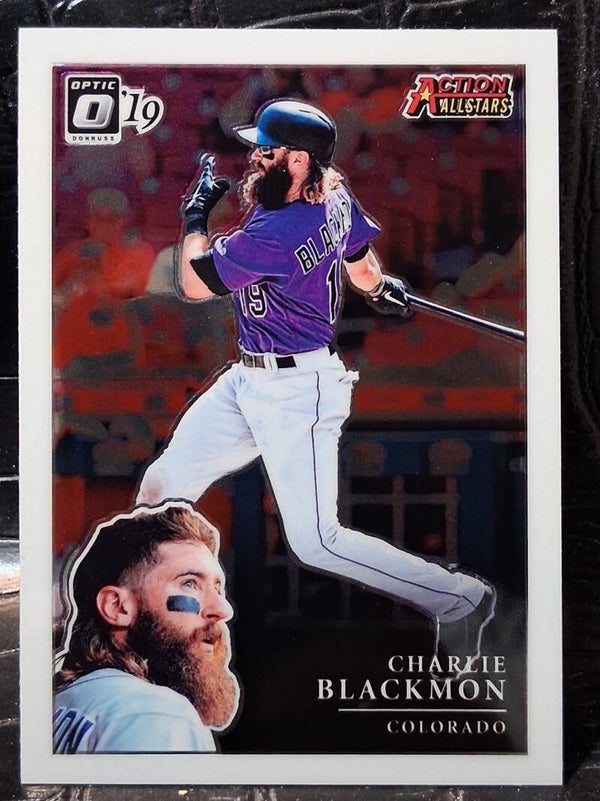 Charlie Blackmon 2019 Donruss Optic