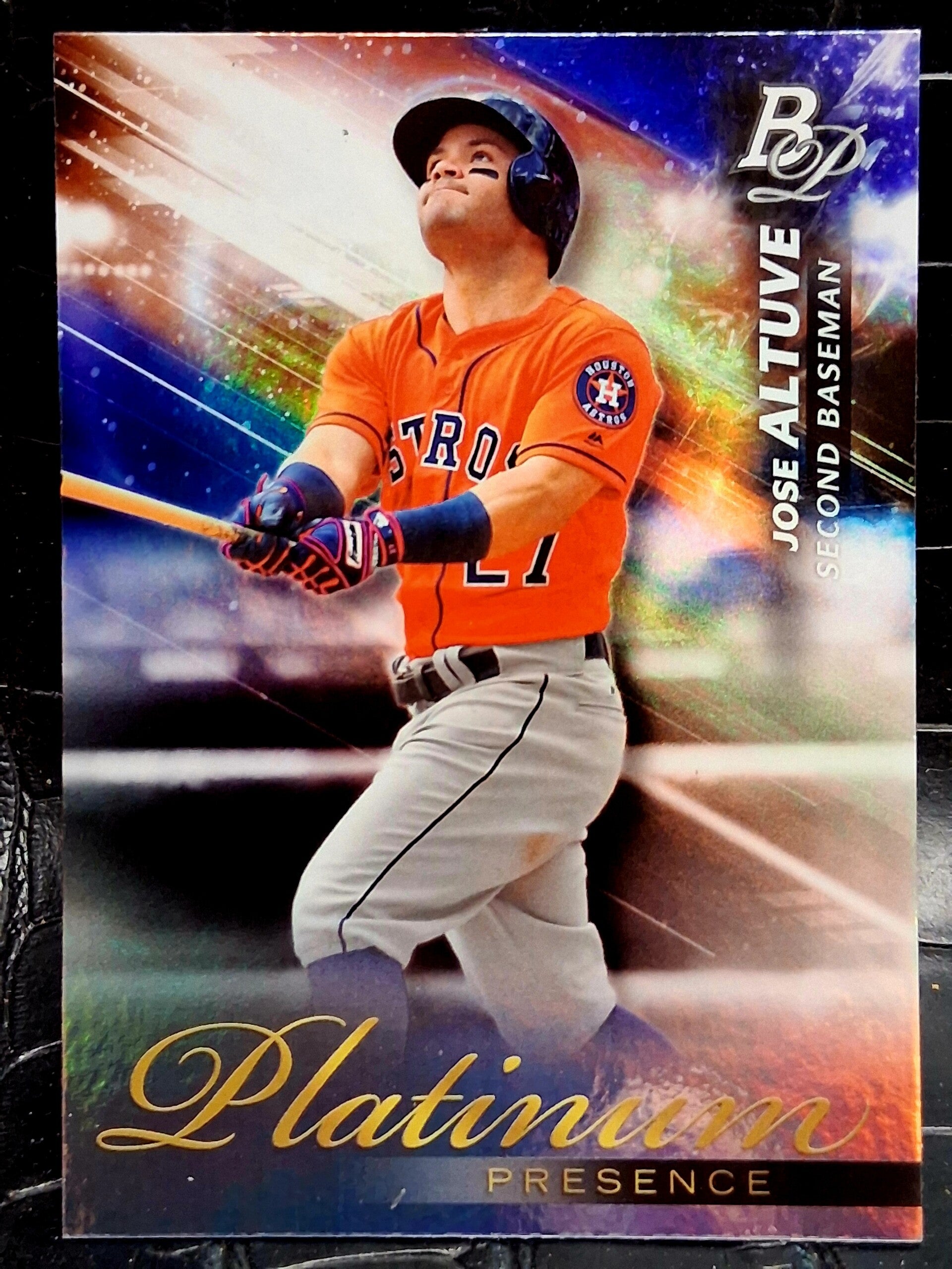 Jose Altuve 2018 Bowman Platinum