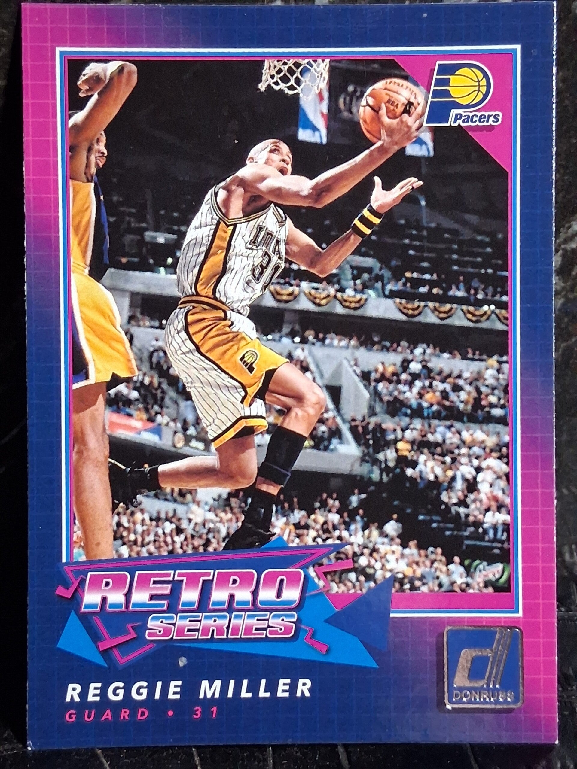 Reggie Miller 2017-18 Donruss Retro