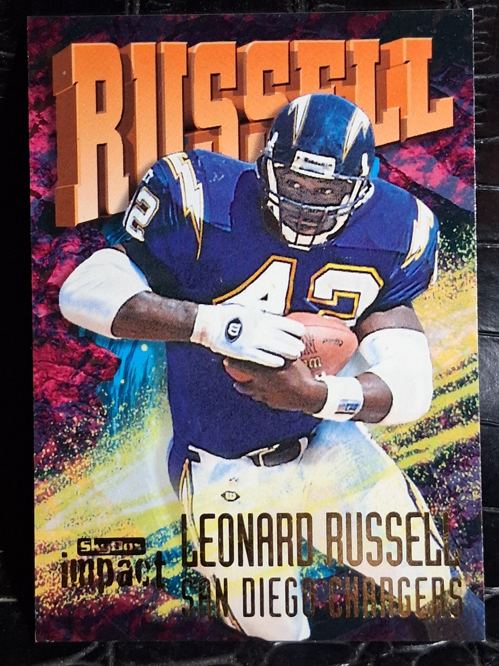 Leonard Russell 1997 SkyBox Impact