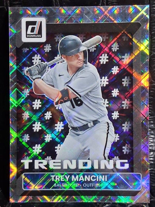 Trey Mancini 2022 Donruss Trending