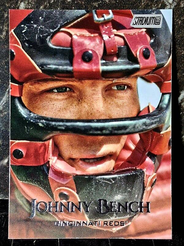 Johnny Bench 2019 Topps Stadium Club