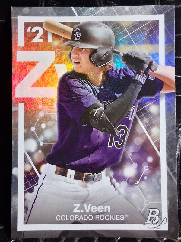 Zac Veen 2021 Bowman Platinum