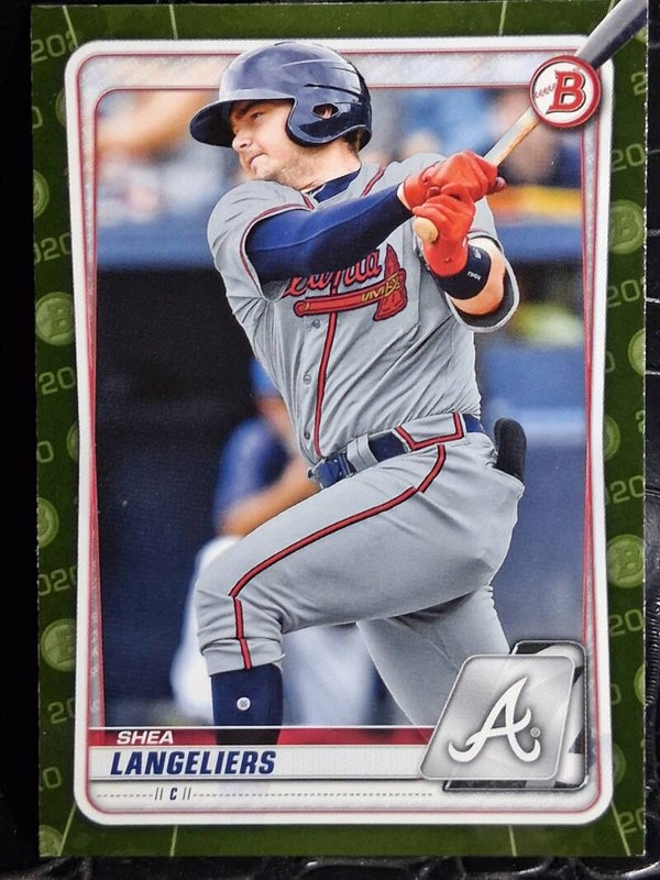 Shea Langeliers 2020 Bowman Camo