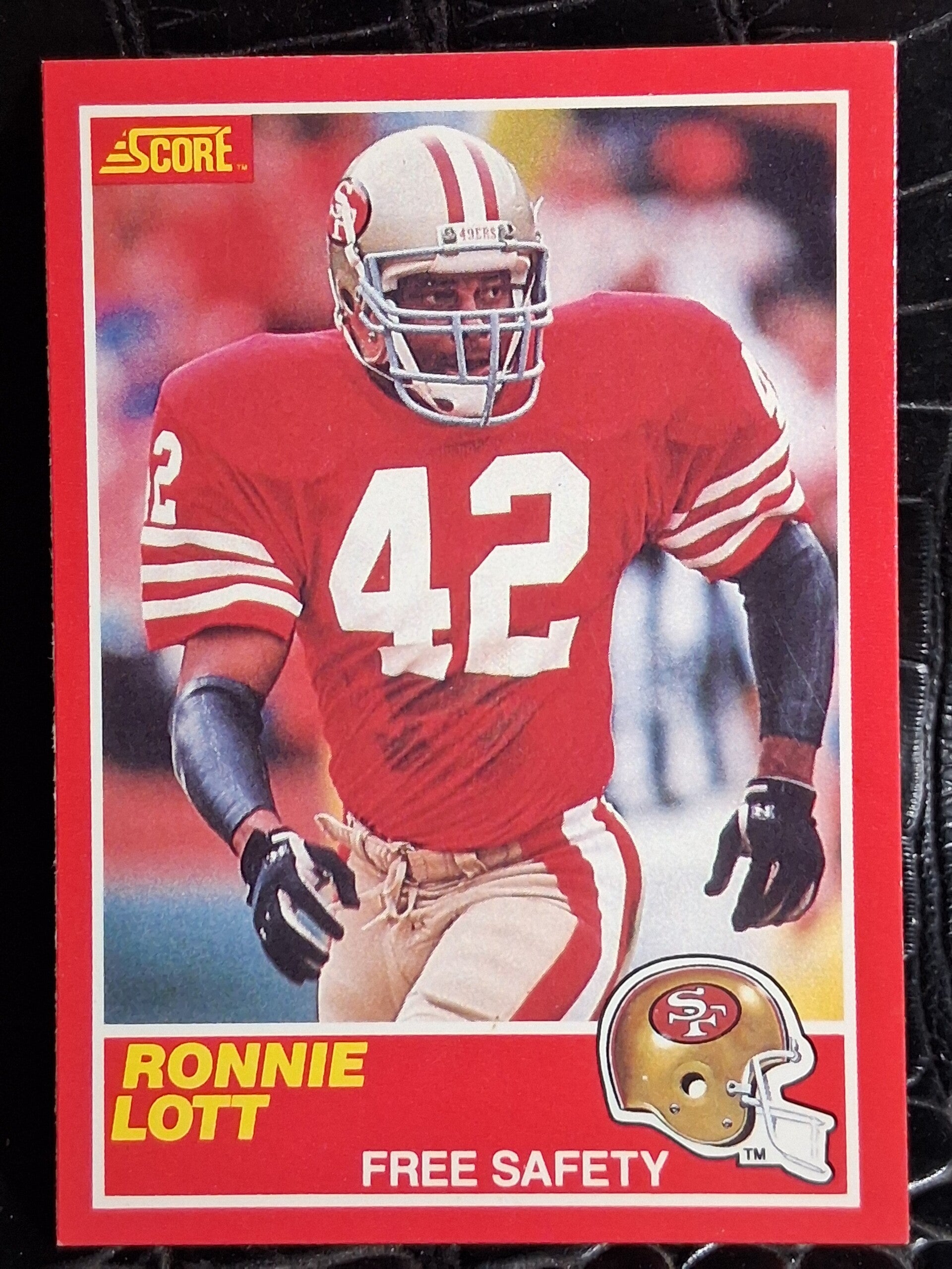 Ronnie Lott 1989 Score