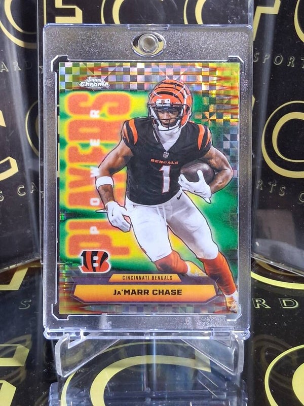 Ja'Marr Chase 2025 Topps Chrome X-Fractor