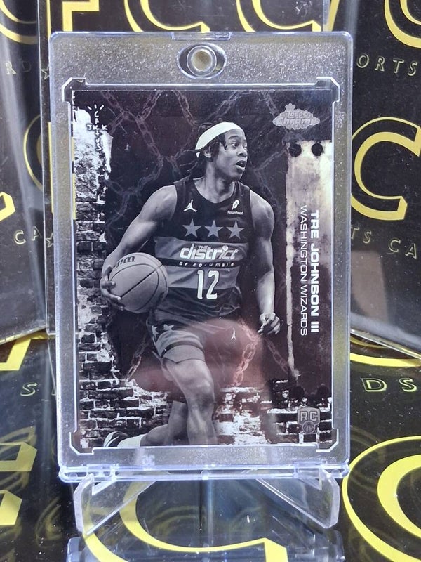 Tre Johnson III【RC】2025 Topps Chrome X