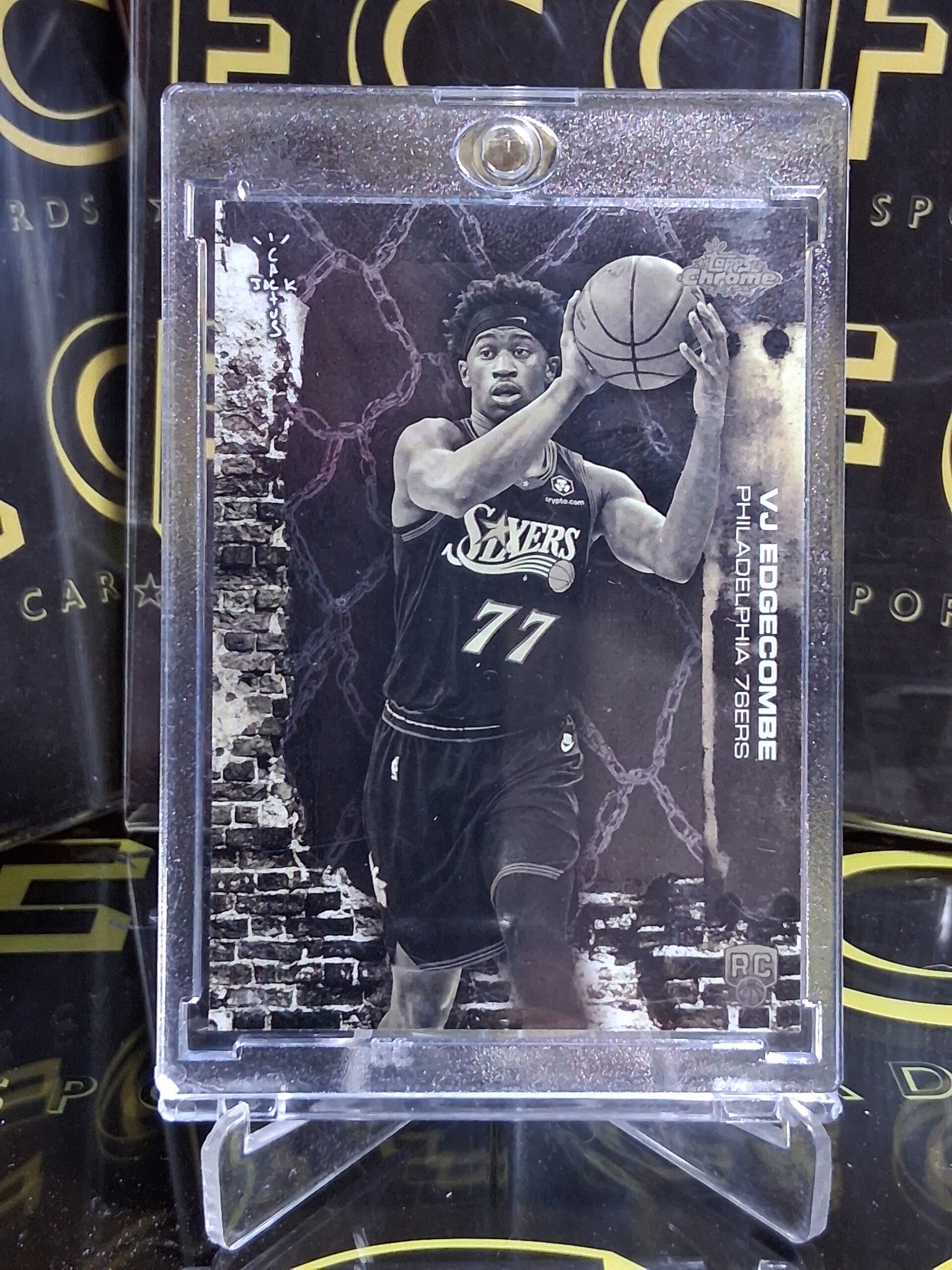 VJ Edgecombe【RC】2025-26 Topps Chrome Cactus Jack