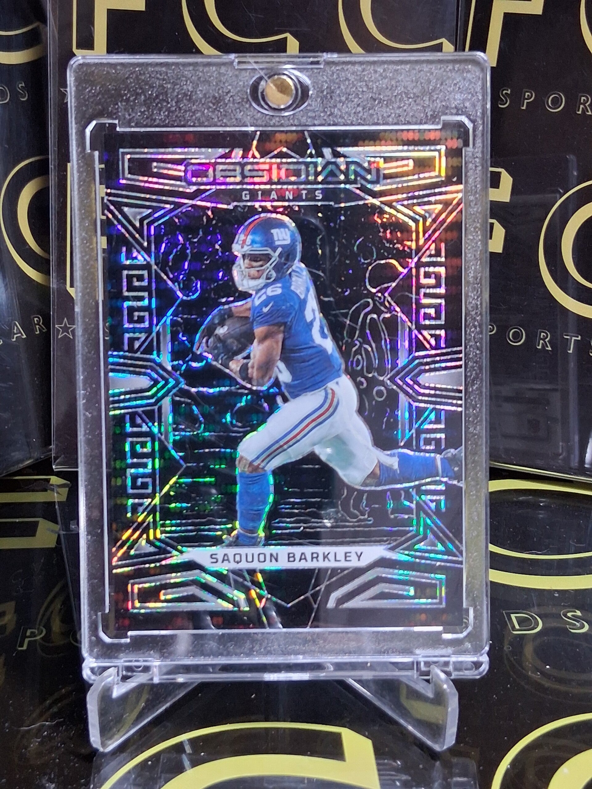 Saquon Barkley 2023 Panini Obsidian