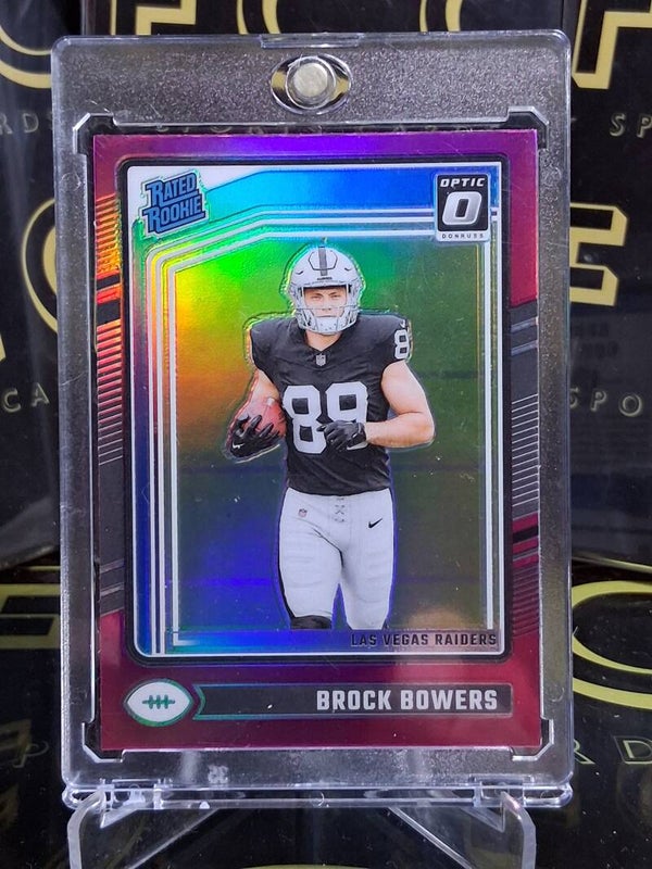 Brock Bowers【RC】2024 Donruss Optic