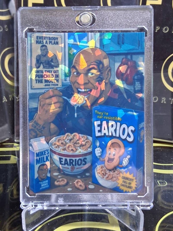 Mike Tyson 2024 Topps Wacky Packages