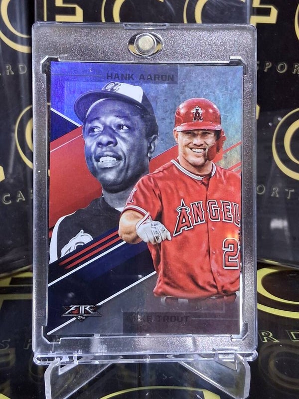 Mike Trout 2019 Topps Fire