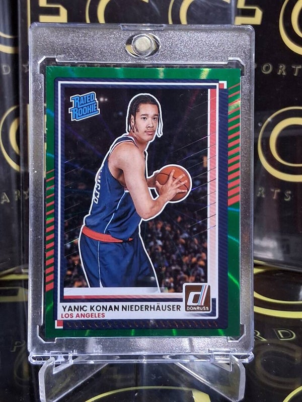 Yanic Konan Niederhauser【RC】2025-26 Donruss Rated Rookie