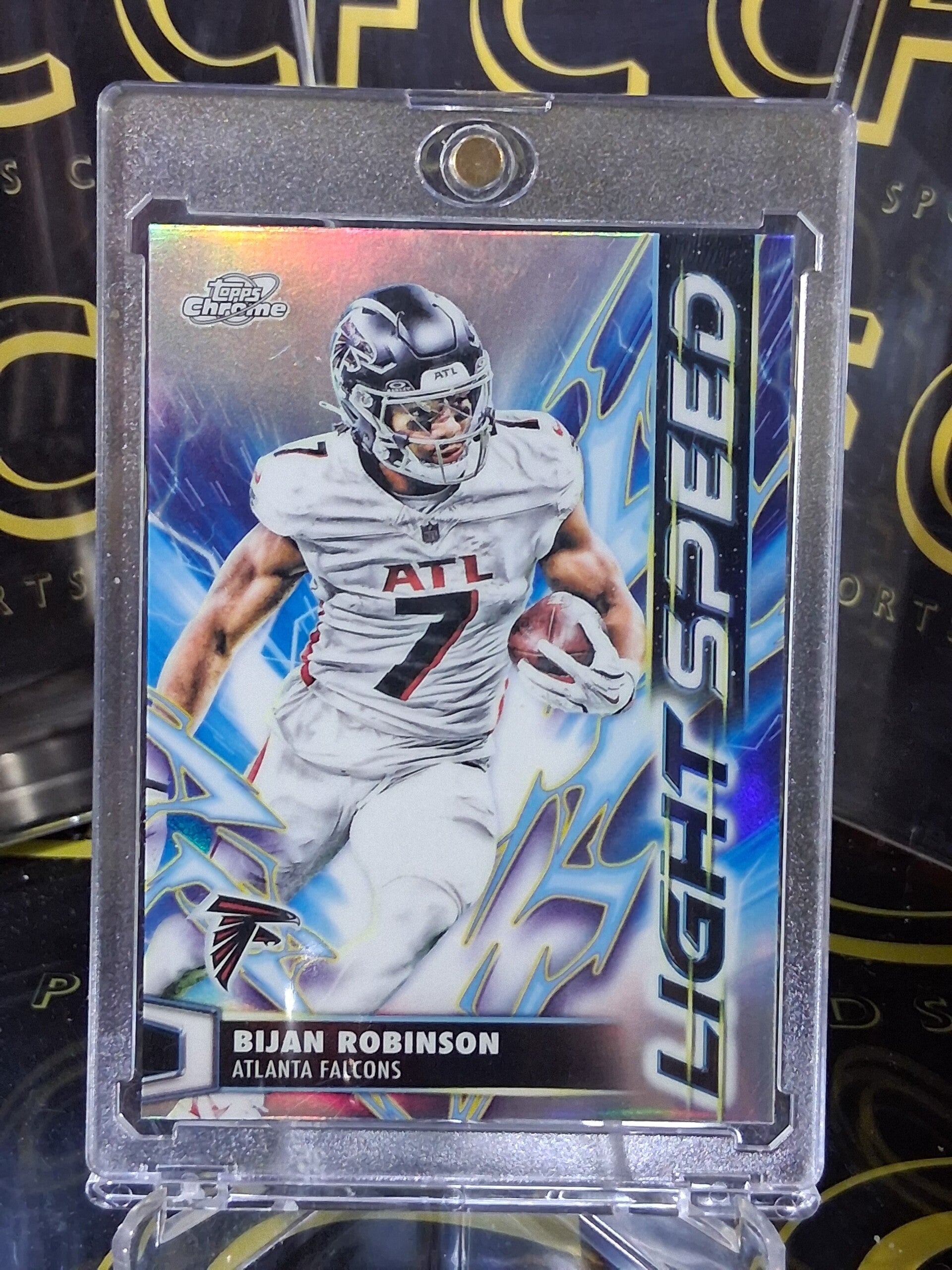 Bijan Robinson 2025 Topps Cosmic Chrome