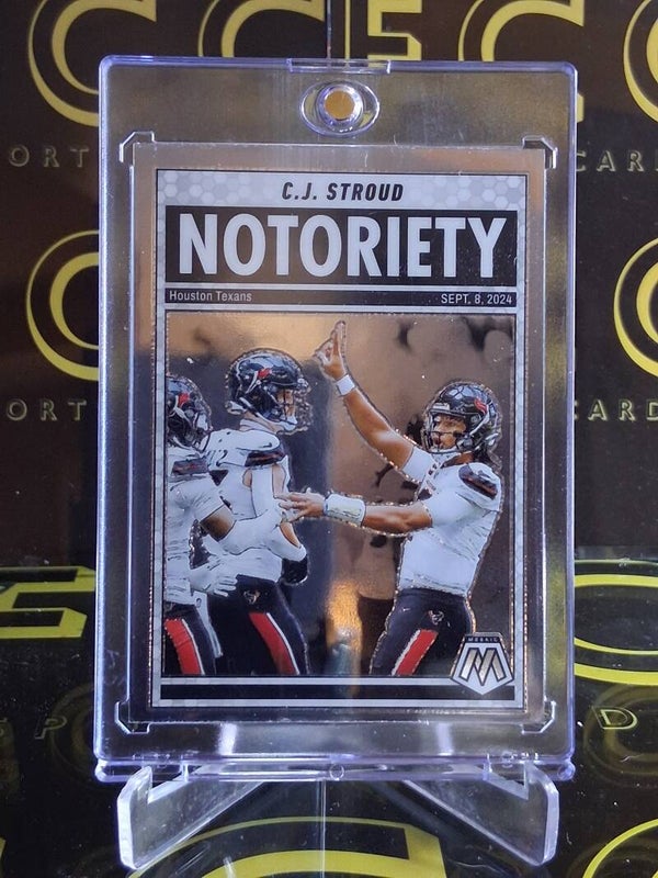 C.J. Stroud 2025 Panini Mosaic Notoriety