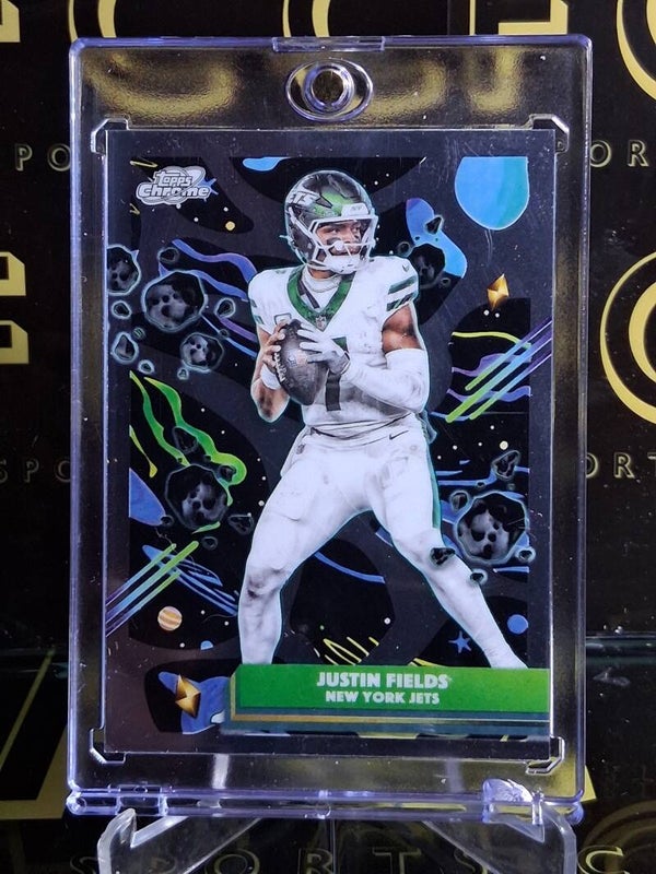 Justin Fields 2025 Topps Cosmic Chrome