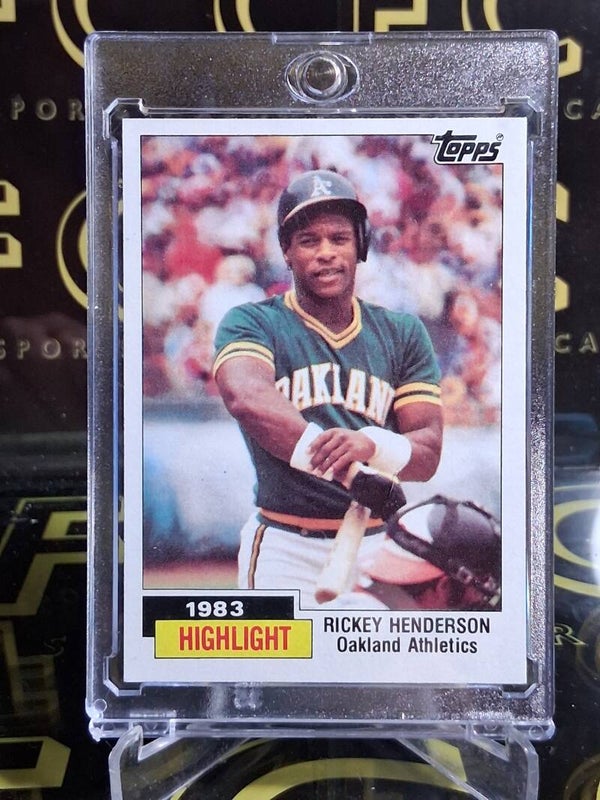 Rickey Henderson 1984 Topps
