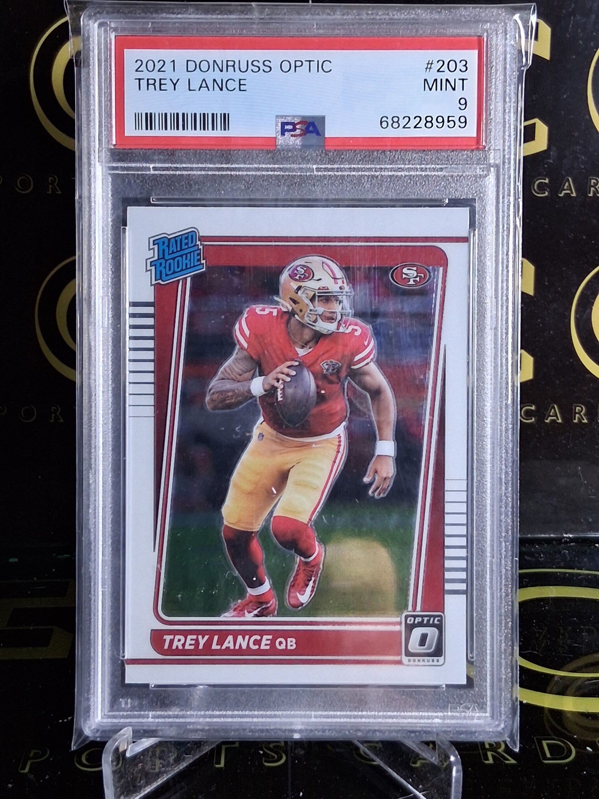 Trey Lance【RC】2021 Panini Donruss Optic