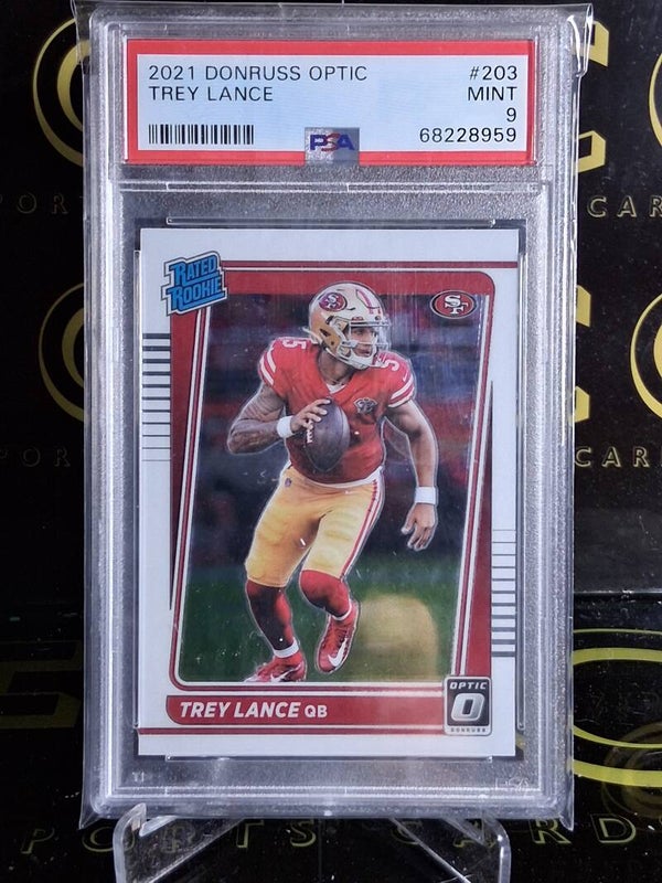 Trey Lance【RC】2021 Panini Donruss Optic