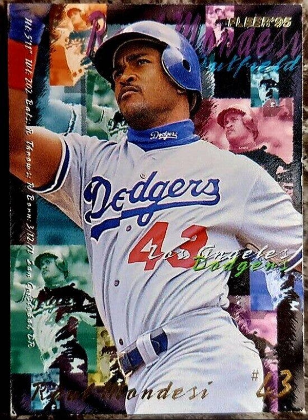 Raul Mondesi 1995 Fleer #545