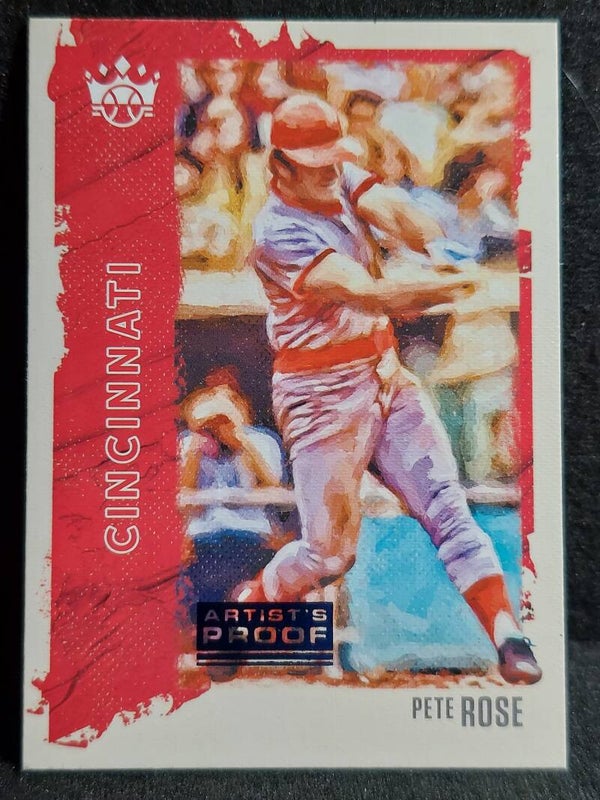 Pete Rose 2021 Diamond Kings #7 Artist Proof