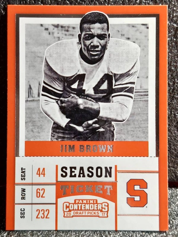 Jim Brown 2017 Contenders Draft Picks #50