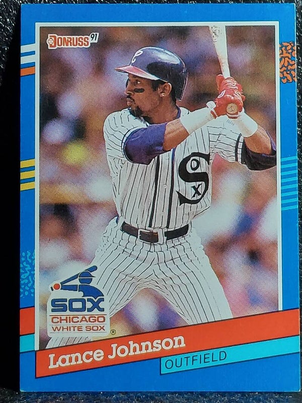 Lance Johnson 1991 Donruss #259a