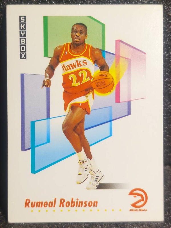 Rumeal Robinson 1991 SkyBox #8 Atlanta Hawks