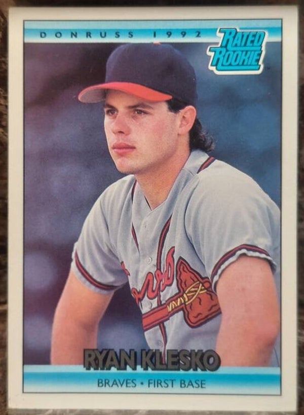 Ryan Klesko 1991 Donruss【RC】#13
