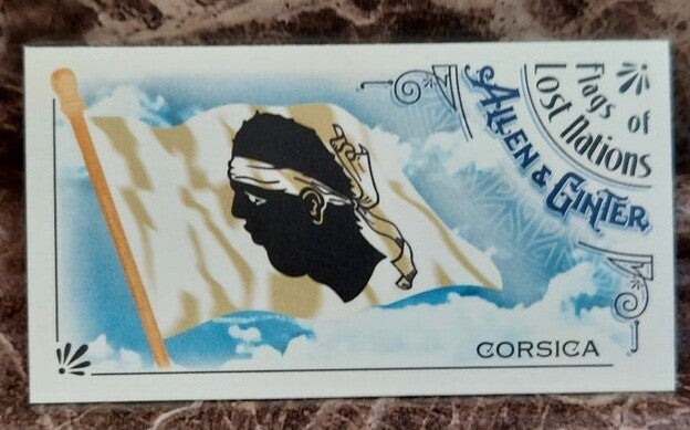 Corsica 2018  Allen & Ginter's  Minis #FLN-25