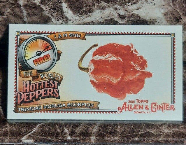 World's Hottest Peppers 2018 Topps Allen & Ginter