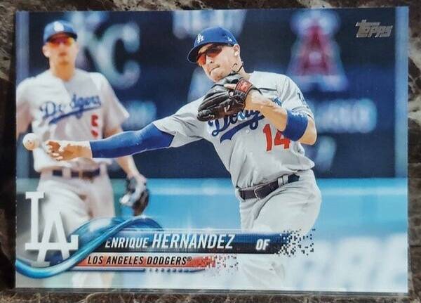Enrique Hernandez 2018 Topps Series 2 #680