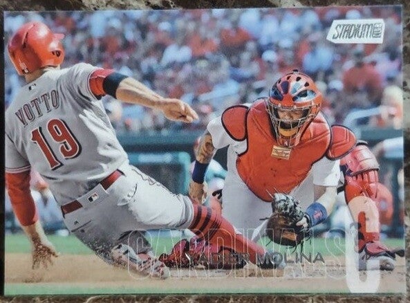 YADIER MOLINA 2018 STADIUM CLUB #127