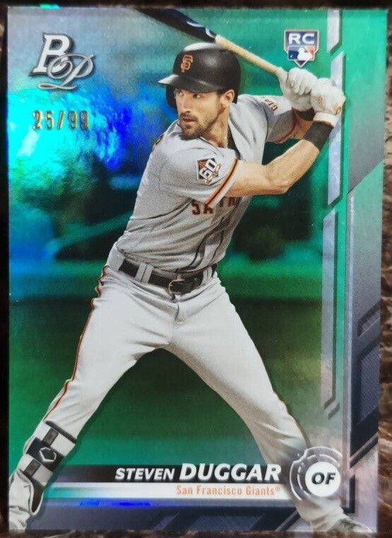 Steven Duggar【RC】2019 Bowman Platinum 25/99 #42